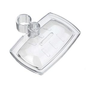 Adjustable Height Shower Column Soap Holder Bathroom Organizers Strong Easy Installation Soap Tray for Household Use