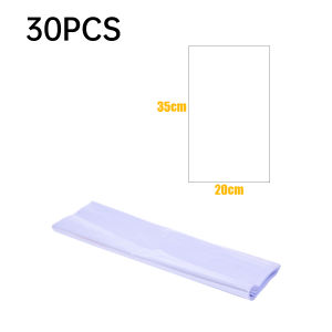 30Pcs Heat shrink Film Wrap Bag Sealing Packaging Box Gift Pvc Shoe Storage Bag Remote Control Book Hamper Plastic Protection Prevent Dust Storage