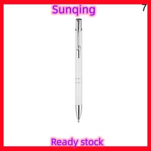 SQ Stationery [Flash Sale] metal Housing Ballpoint Pens Office School Stationery Retractable Ball Point Pen