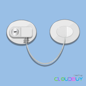 Childrens Safety Lock Baby Window Safety Limit Lock with Key Refrigerator Door Locks