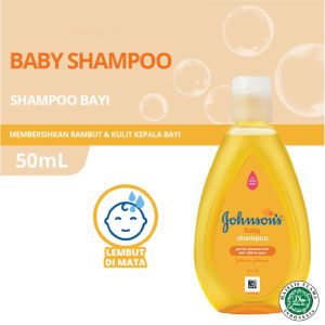 Johnsons Baby Shampoo Shampo Bayi 50ml | 100ml | 200ml | Johnson Sampo Johnson Pembersih Rambut Anak Bayi