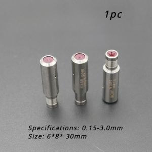 Hanson8 WEDM Ruby Electrode Guide Dies 6*8*30mm Ceramic Diameter From 0.30mm To 3.0mm for EDM Wire Cut Drilling Machine 3M8Q4