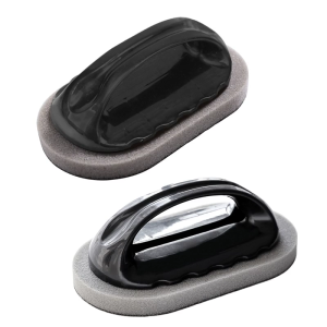 Innovative Handle Equipped Sponge Durability Emery Sponge For Long Last Performances Against Hard To Clean Spots