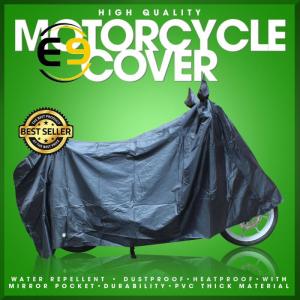 E9 Motorcycle Universal High Quality Waterproof Cover Black