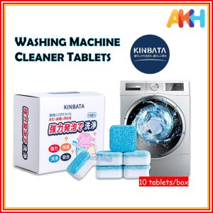 KINBATA Advanced Formula Washing Machine Deep Clean Tablets - 10-Pack