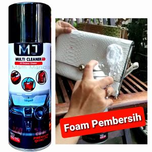 MJ Multi Cleaner / Foam Pembersih / Tas / Jaket / Sepatu / Interior Mobil / kulit / kain / vinyl