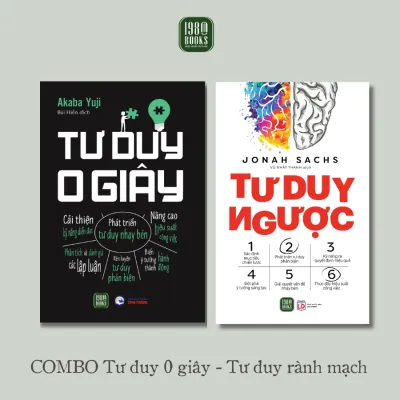 Sách - Combo Tư Duy Ngược + Tư Duy 0 Giây