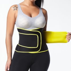 Women Waist Trainer Cincher Corset Tummy Control Workout Sweat Band Slimmer Belly Belt Weight Loss Sports Girdle
