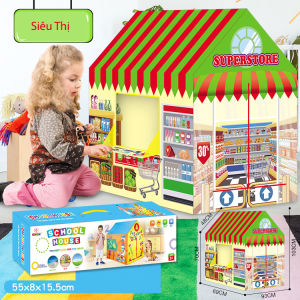 Lều Vải Hàn Quốc Cao Cấp Lều Khung Trẻ Em Lều Ngôi Nhà Vui Chơi Cho Bé. chắc chắn cao cấp.