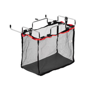 Detachable Waste Bag Rack Portable Folding Table Storage Net Shelf Bag Stuff Meshes for Picnics Outdoor Camping Barbecue
