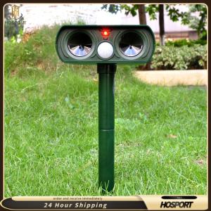 【HOSPORT】Ultrasonic Cat Dog Repeller Infrared Solar Animals Deterrent Machine Multifunctional Waterproof PIR Motion Detector Gardening Supplies