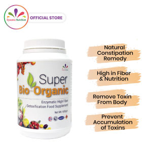 Super Bio-Organic - Organic High Fiber Nutrition good for constipation colon cleansing & detox [baik untuk sembelit pembersihan kolon & detoks]