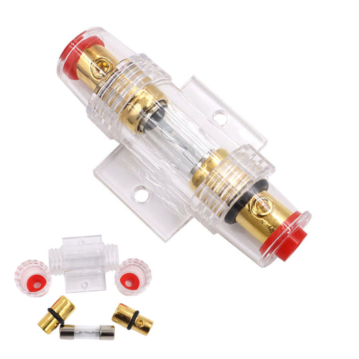 12V48V 30A/40A/60A/80A/100A 8/10 Gauge AWG inLine AGU Fuse Holder