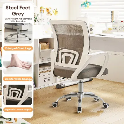 Serene Adjustable chair Office chair Study chair net breathable computer chair Swivel High Back Chair Home Office Chairs Gaming