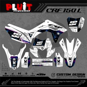 Skotlet motor fullbody CRF 150L Aksesoris Motor keren - Decal Stiker Honda CRF 150 L
