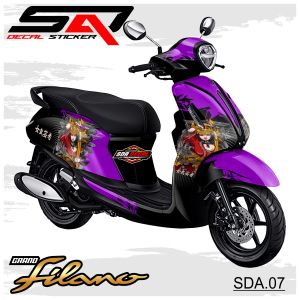 Decal Sticker FULL BODY GRAND FILANO Premium Racing Skotlet Variasi Yamaha SDA.07