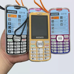 Điện Thoại Cho Người Già Sóng 4G Pin Khủng Nghe Gọi Rõ Sóng Mạnh Đèn Pin Sáng phím to màn hình lớn pin trâu dễ sử dụng nghe gọi rõ sóng mạnh