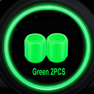 Luminous Tire Valve Caps 6 Colors Car Motorcycle Glowing Valve Cover Car Tire Wheel Hub Styling Tool Auto Accessories