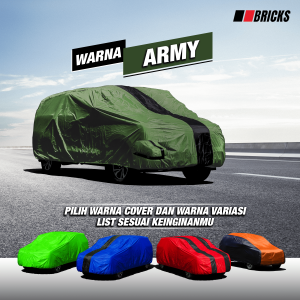 Ultralite Cover Sarung COMPAS Custom Penutup Mobil Anti Debu & Anti UV -BRICKS