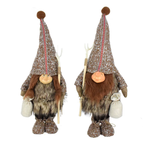 Handcrafts Indigenous Gnomes Plush Dolls Stuffed Scandinavian Swedish Tomte Figurines for Holiday Party Home Decors