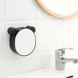 Household flip box soap box soap box without punching wall mounted soap box toilet drain soap box bear