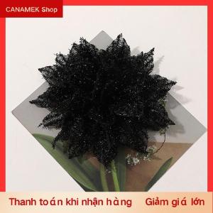 CS Hoa Hồng Lưới tua phụ kiện quần áo thời trang ngọt ngào