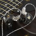QKZ x HBB Earphones KOL Tuning Tone Professional Earphone Dynamic HIFI Bass IEM Headphone Sports Running Game Headsets Noise Cancelling Earbuds HD Resolution 2pin Detachable Monitors For Smartphones MP3 MP4 Players Tablet Laptops Computers. 