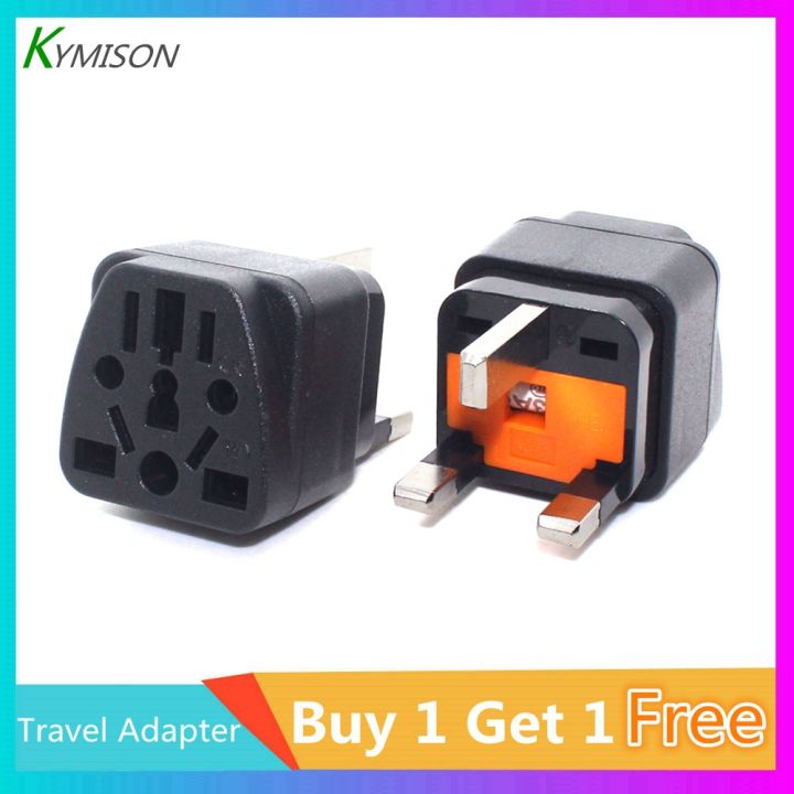 【Buy 1 Get 1 Free】UK Travel Plug Adapter Type G With Fuse Multi-type Conversion Outlet Socket To Singapore Malaysia Power Converter 13A 250V Home Charing Plug