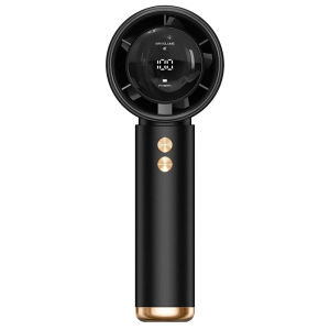 Quạt Cầm Tay Nini 100 Cấp Độ Gió Sạc Pin Tiện Dụng Nhỏ Gọn Dễ Mang Đi