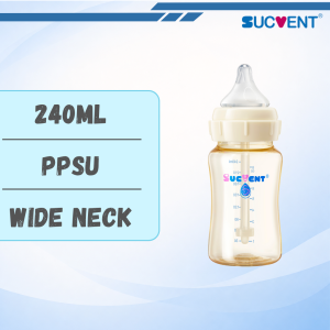 SucVent Anti-Colic PPSU BVS Baby Feeding / Milk Bottle (150ML & 240ML & 300ML)