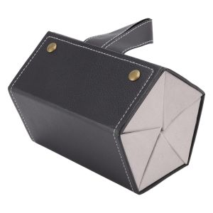 5 Slots PU Leather glasses casehigh-end sunglasses/myopia storage boxportable multi-compartment glasses box Tahan lama