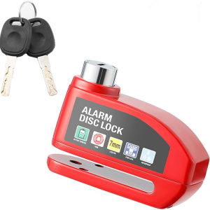 【COD】กุญแจล็อคดิสเบรค ที่ล็อคล้อ ล็อคจานดิสเบรค เสียงเตือนดัง มีเสียงเตือน กันขโมย เหมาะสําหรับรถรุ่นต่างๆ ล็อคล้อมอเตอไซร์ Bicycle disc brake lock
