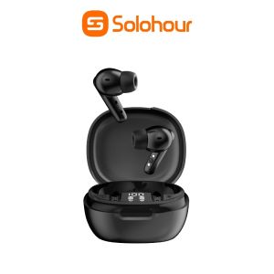 Solohour ST1 Wireless Earbuds Bluetooth 6.0 TWS ANC Gaming Earphones Low Latency 38H Battery Life