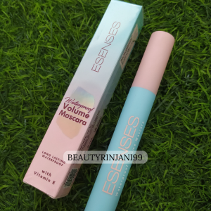 Maskara Murah Esenses/Esenses waterproof volume mascara 8ml / maskara anti air dan tahan lama ga luntur/essenses maskara/ mascara penebal bulu mata original Bisa COD/Esenses Waterproof Volume Mascara Black ORIGINAL BPOM/maskara esenses/maskara waterproof