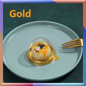 50 Mini Memorial Packaging Cupcake Dome For Souvenir 3OZ Boxes Clear Plastic Cupcake Containers Memorial Boxes