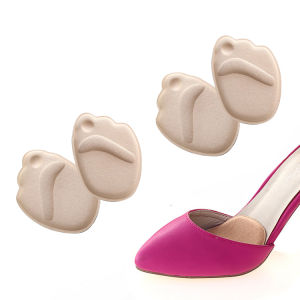 Miếng Lót Mũi Giày Êm Chân Cho Giày Cao Gót Hình Bàn Chân (1 Cặp)