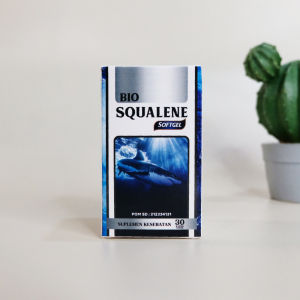 Bio Squalene Softgel Original Alami Untuk Membantu Menjaga Kesehatan Tubuh Isi 30 Kapsul Lunak Halal Bpom