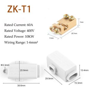 MAXG Dòng điện lớn Bộ chia công suất cao Dây dẫn đồng thau Phổ quát Đầu nối dây Đầu nối điện Khối đầu cuối Điện