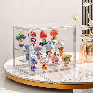 Tủ Hộp Trưng Bày Trong Suốt 3 Tầng Bảo Quản Mô Hình LegoSonny Angels Popmart Dimoo Skullpanda Shopbecat