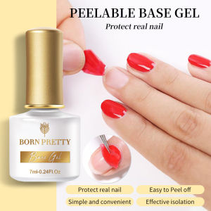 BORN PRETTY  7ML/10ML Super Top Coat Peelable Base Gel Base top Coat Matte Top Coat Nail Prep Dehydrator Rubber Base Gel BP