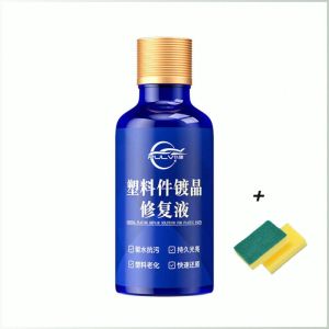 Universal Repair King/Long-Lasting Shine 【Automotive Plastic Frosted Matte Refresher】Automotive Scratch Repair and Maintenance Agent Plastic Coating Long lasting Brightness Car Crystal Plating Aging Refurbish Fluid 汽车划痕修复剂
