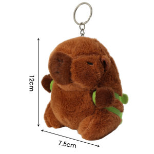 【X.Z.MOONLIGH】Capybara Pendant Capybara Plush Key Holders Pendant Student Gift