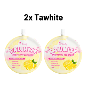 K-BEAUTY Tawhite Brightening Deo Cream with Tawas and Lemon Extract Antiperspirant Anti-Odor 30ml Kilikili