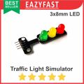 Traffic Light Simulator Lampu Lalu Lintas 3 x 8MM Led Module. 