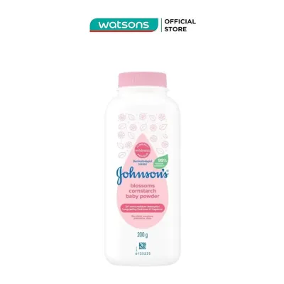 Phấn Thơm Johnsons Blossoms Cornstarch Baby Powder 200g
