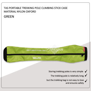 Tas Portable Trekking Pole Climbing Stick Case Material Nylon Oxford