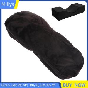 Millys หมอนสำหรับต่อขนตา5สีปลอกหมอนผ้าสักหลาดสำหรับต่อขนตาหมอนเปลี่ยนฝาครอบหมอนแต่งหน้า