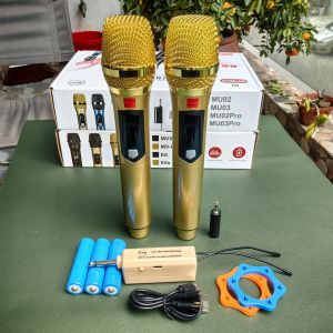 bộ micro hát karaoke không dây cao cấp ontekco các mã  e6se6hz113 hz114 hz116 chính hãng chuyên dụng cho loa kéo amply - bảo hành 12 tháng