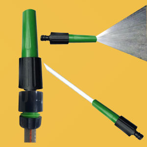 vòi xịt rửa nhà xe tưới cây+đầu nối nhanh nhựa abs