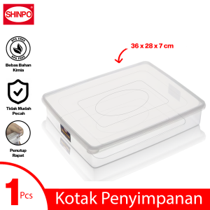 SHINPO Kotak Penyimpanan Makanan Kotak Donat Donatsu Food Storage SPO-SIP-306S